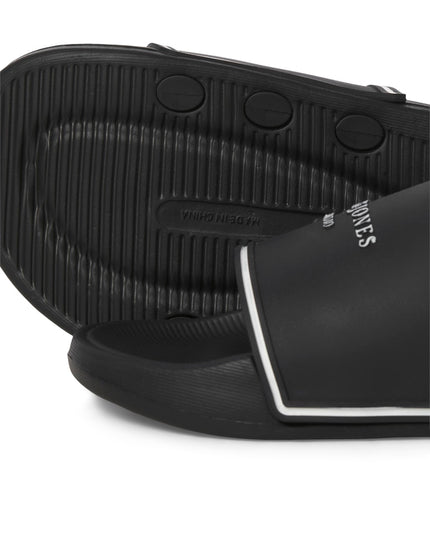 Jack & Jones Wartillery Moulded Slider Black - 1257