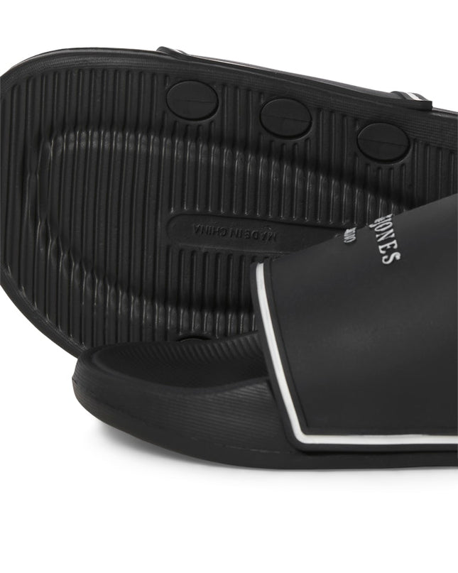 Jack & Jones Wartillery Moulded Slider Black - 1257