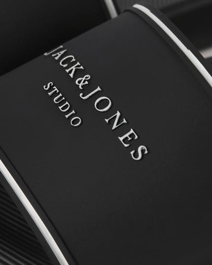 Jack & Jones Wartillery Moulded Slider Black - 1257