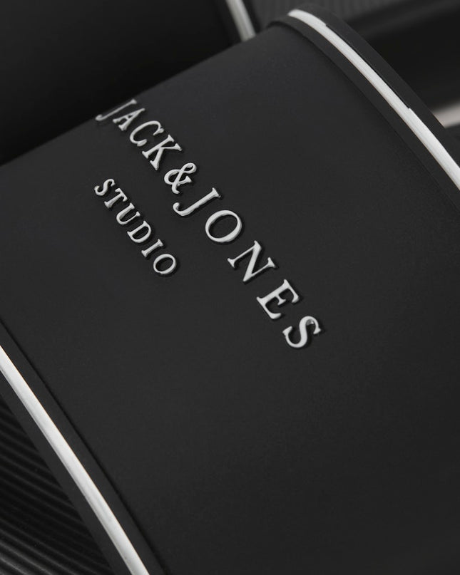 Jack & Jones Wartillery Moulded Slider Black - 1257