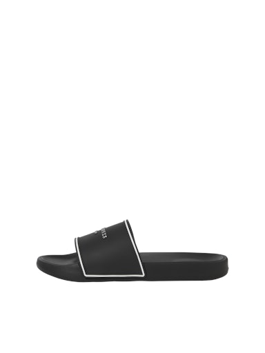 Jack & Jones Artillery Moulded Slider in Black