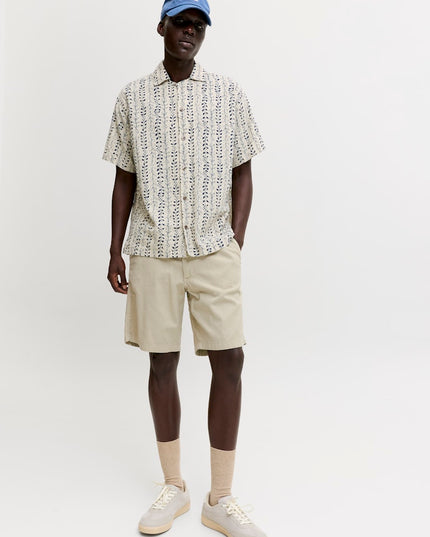 Jack & Jones Aiden Hybrid Bondi Jogger Short Crockery Beige - 980