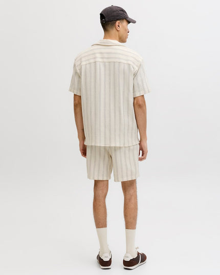 Jack & Jones Coba Resort Shirt Ecru