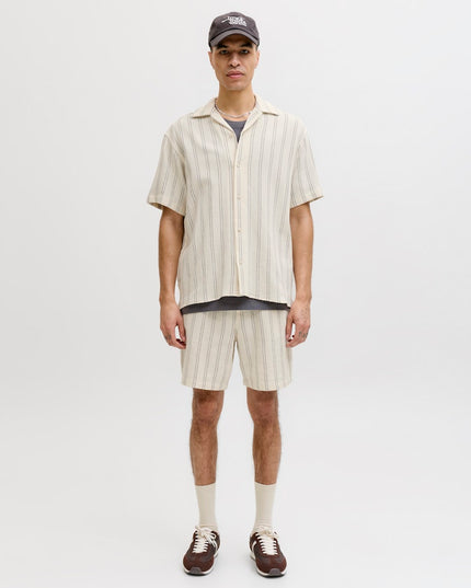 Jack & Jones Coba Resort Shirt Ecru