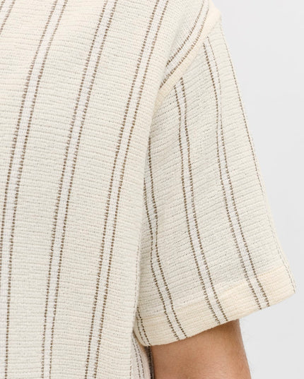 Jack & Jones Coba Resort Shirt Ecru
