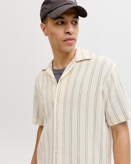 Jack & Jones Coba Resort Shirt Ecru