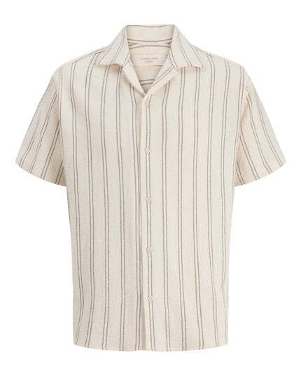 Jack & Jones Coba Resort Shirt Ecru