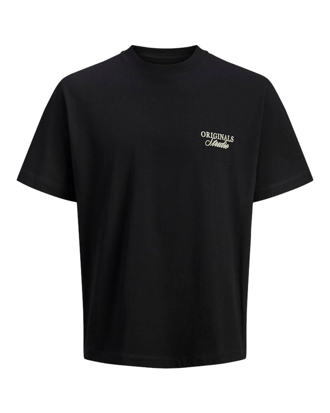 Jack & Jones Loose Fit Back Print Tee Black - 379