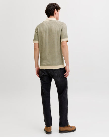 Jack & Jones Kingsley Knit SS Polo Olive