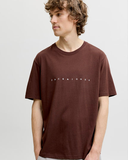 Jack & Jones Star Tee Bitter Chocolate