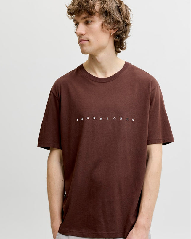 Jack & Jones Star Tee Bitter Chocolate