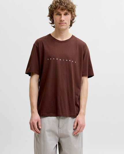 Jack & Jones Star Tee Bitter Chocolate