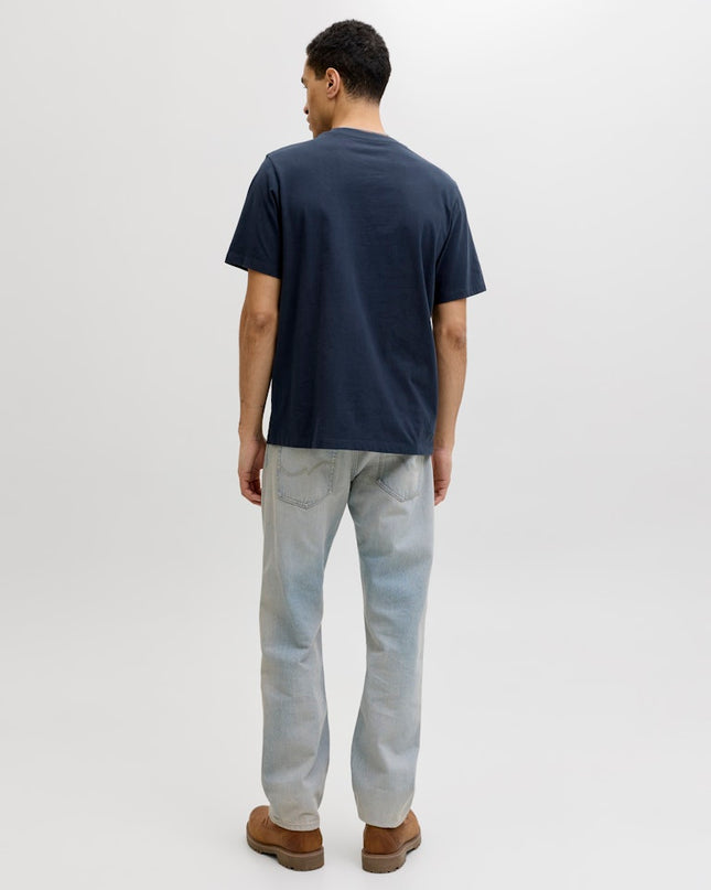 Jack & Jones Riviera Crew Neck Tee Navy - 130