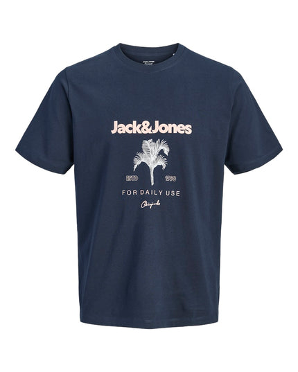 Jack & Jones Riviera Crew Neck Tee Navy - 130