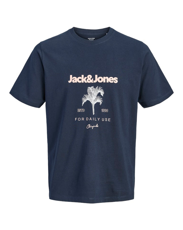 Jack & Jones Riviera Crew Neck Tee Navy - 130