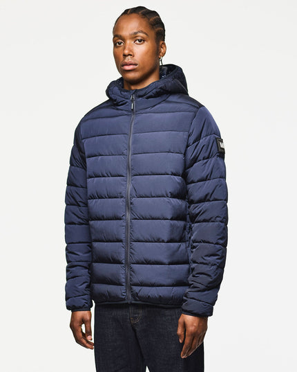 Weekend Offender La Guardia Puffer Jacket Navy