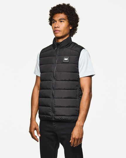 Weekend Offender Gacha Padded Gilet Black