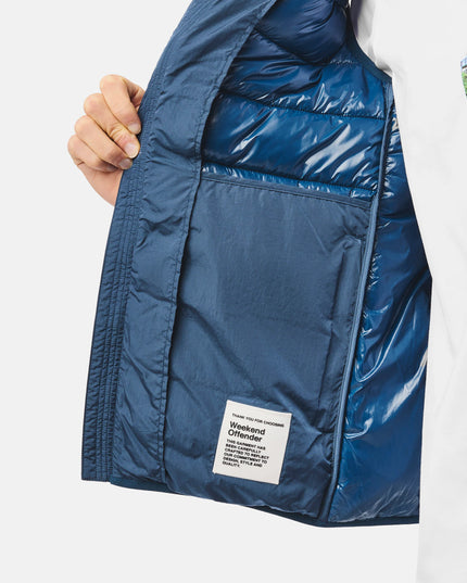 Weekend Offender Gacha Padded Gilet Lagoon