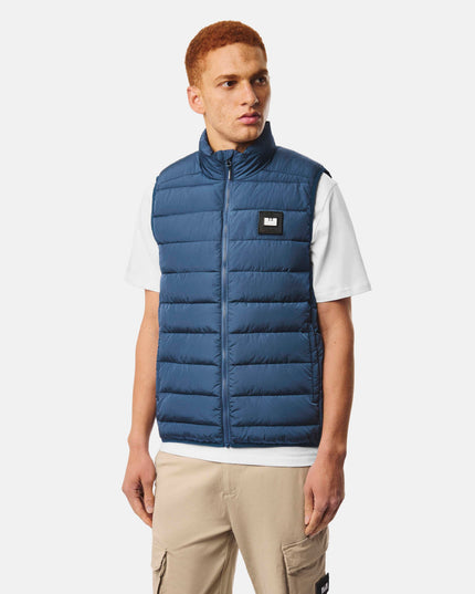 Weekend Offender Gacha Padded Gilet Lagoon