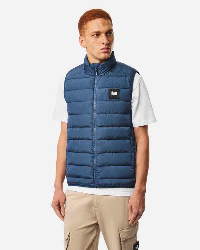 Weekend Offender Gacha Bodywarmer in Lagoon Blue 