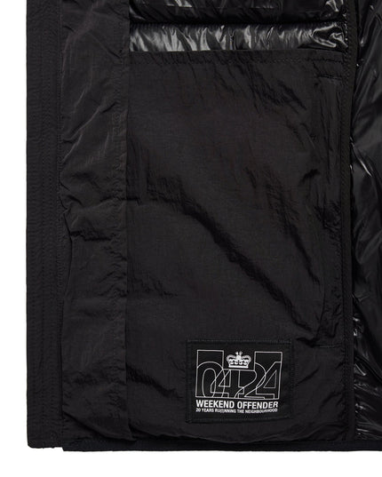 Weekend Offender Gacha Padded Gilet Black