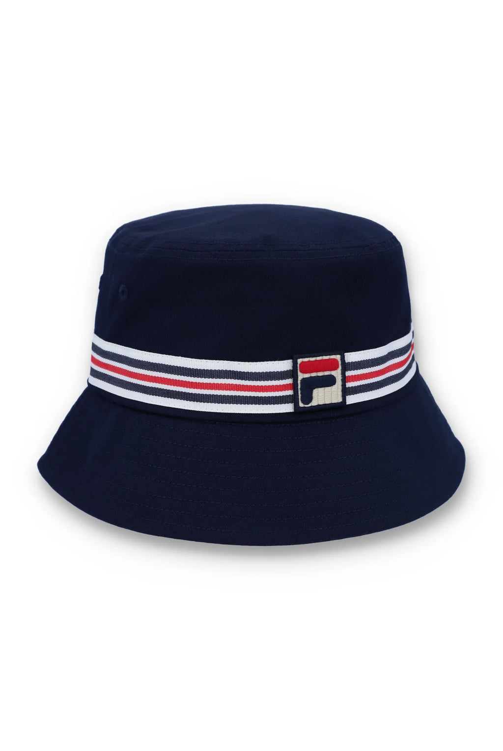 FILA Jojo Heritage Stripe Bucket Hat Navy - Raw Menswear