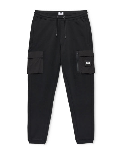 Weekend Offender Lippi Cargo Jogger Pants Black