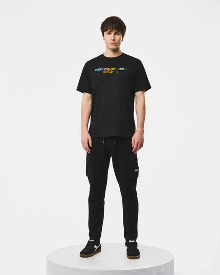 Weekend Offender Lippi Joggers in Black