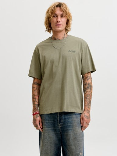 Jack & Jones Archive Graphic Tee in Green