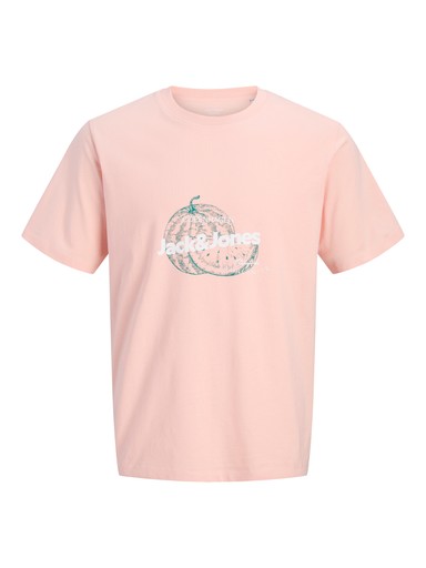 Jack & Jones Riviera Tee in Peach