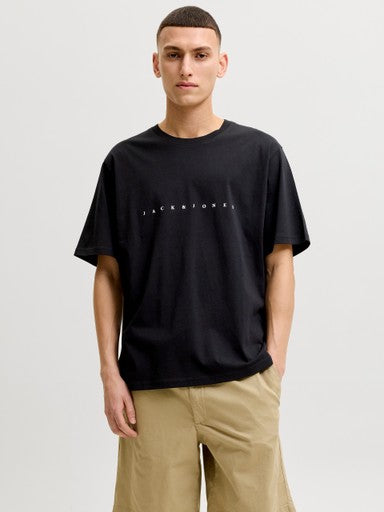 Jack & Jones Star Tee in Black