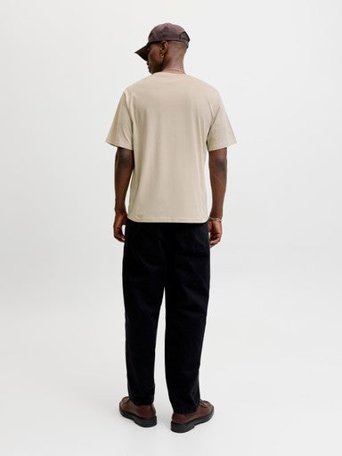 Jack & Jones Star Tee in Moonbeam