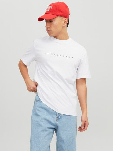 Jack & Jones Star Tee in White
