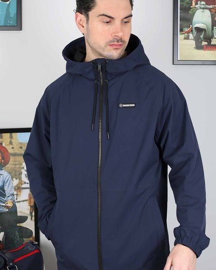 Lambretta Ripstop Hooded Jacket Navy