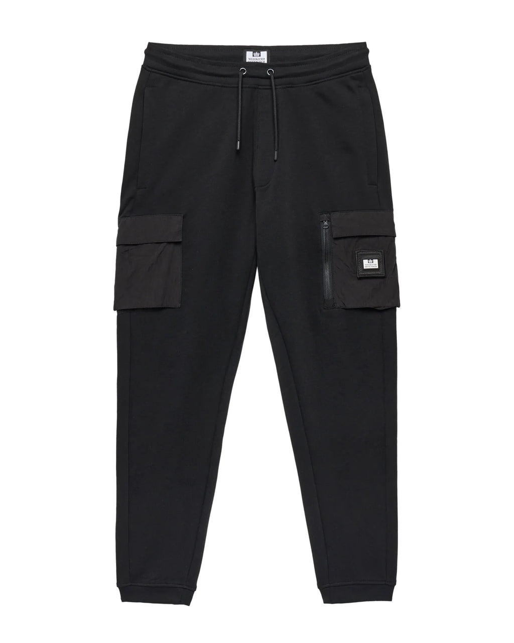 Weekend Offender Lippi Cargo Jogger Pants Black - Raw Menswear