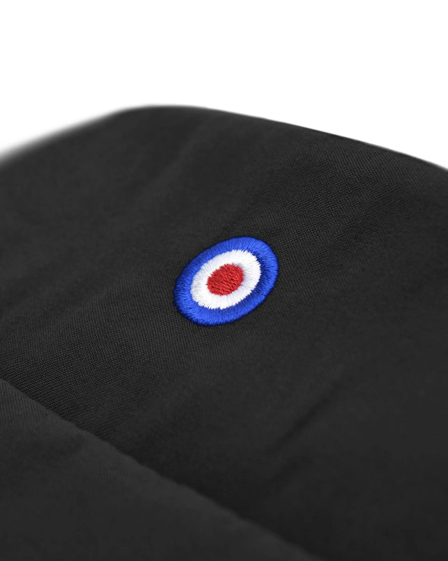 Lambretta Shower Resistant Harrington Jacket in Black - 654