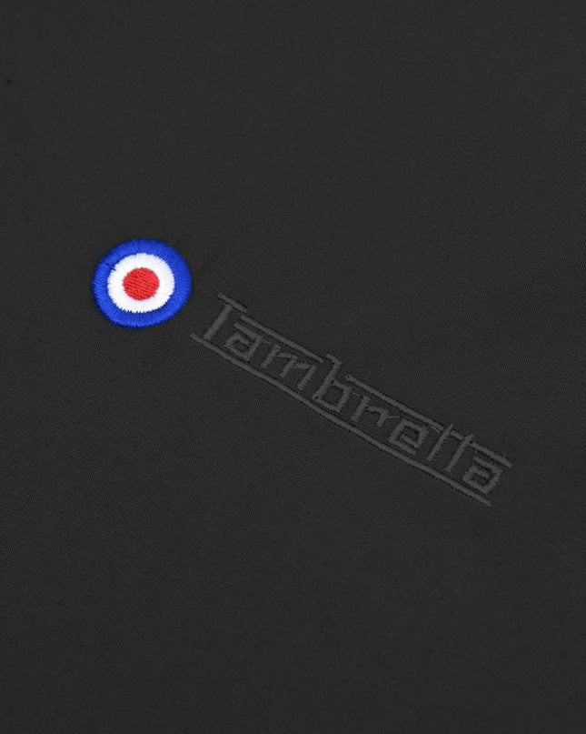 Lambretta Shower Resistant Harrington Jacket in Black - 654