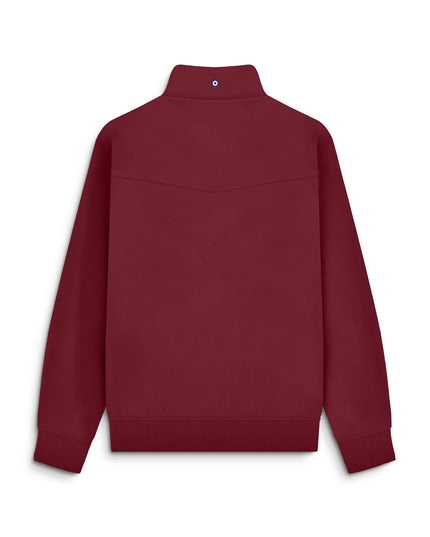 Lambretta Shower Resistant Harrington Jacket Burgundy 