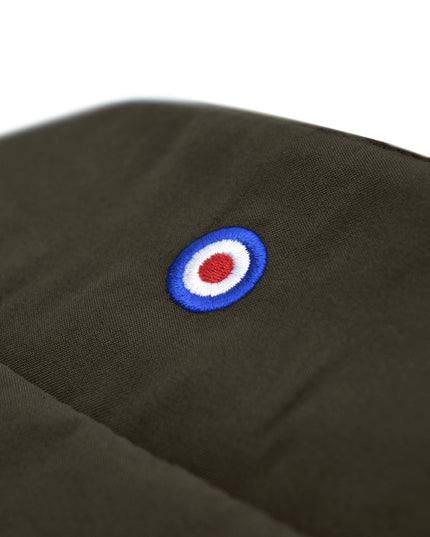 Lambretta Shower Resistant Harrington Jacket in Khaki - 651