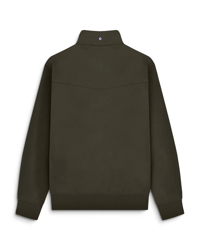 Lambretta Shower Resistant Harrington Jacket in Khaki - 651