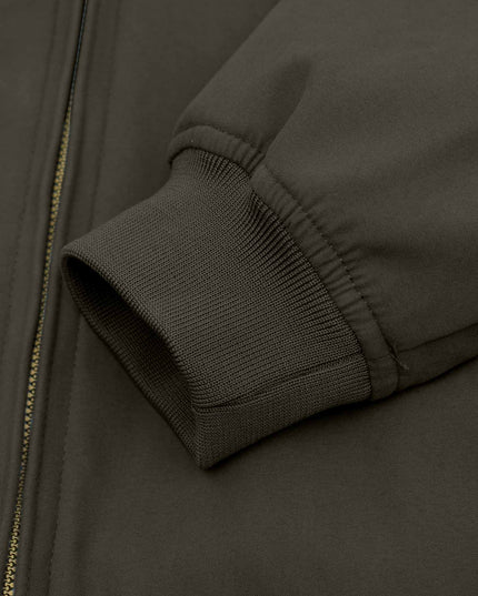 Lambretta Shower Resistant Harrington Jacket in Khaki - 651