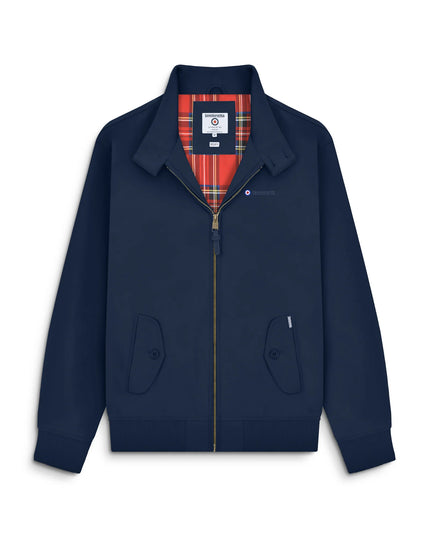 Lambretta Shower Resistant Harrington Jacket in Navy - 606
