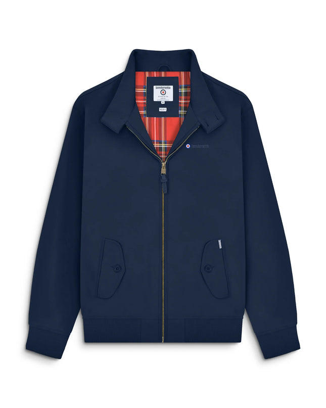 Lambretta Shower Resistant Harrington Jacket in Navy - 606