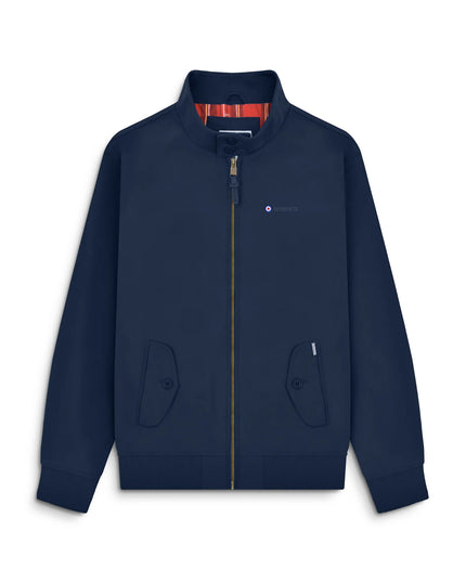 Lambretta Shower Resistant Harrington Jacket in Navy - 606
