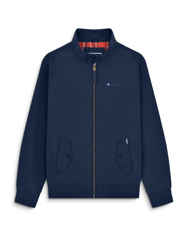 Lambretta Shower Resistant Harrington Jacket in Navy - 606