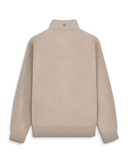 Lambretta Shower Resistant Harrington Jacket in Stone - 653