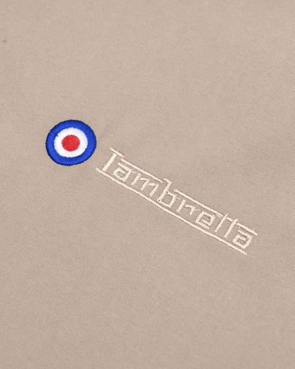 Lambretta Shower Resistant Harrington Jacket in Stone - 653