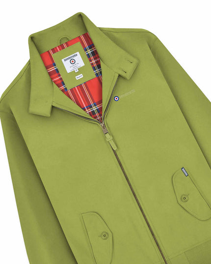 Lambretta Shower Resistant Harrington Jacket Olive