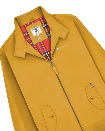 Lambretta Ripstop Hooded Jacket Tobacco
