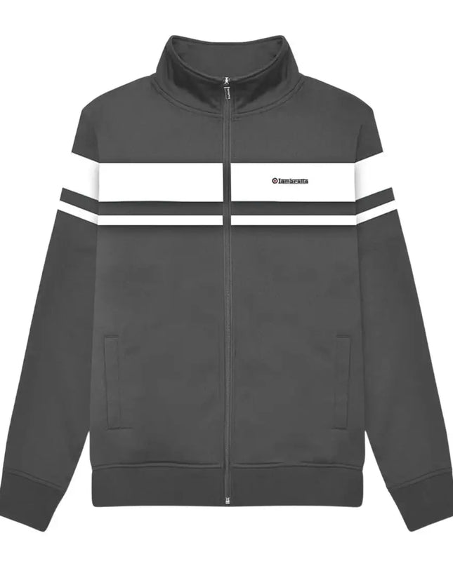 Lambretta Championship Track Top in Iron Grey